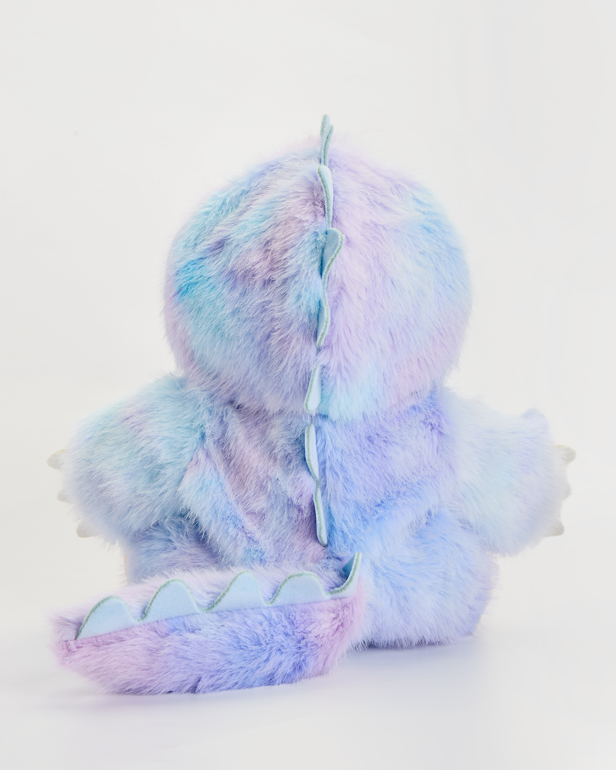 Getahug Rainbow Blueish Purple Dino Bear  Handmade Jointed Teddy Bear Gift
