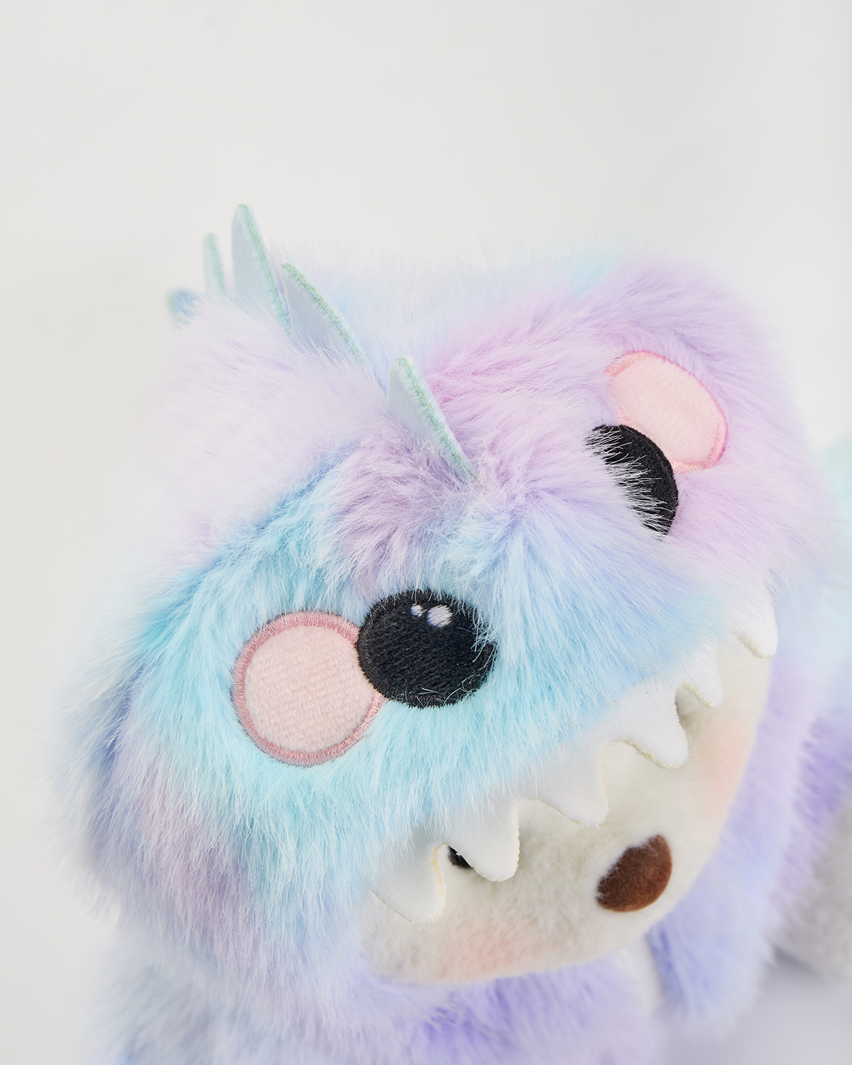 Getahug Rainbow Blueish Purple Dino Bear  Handmade Jointed Teddy Bear Gift