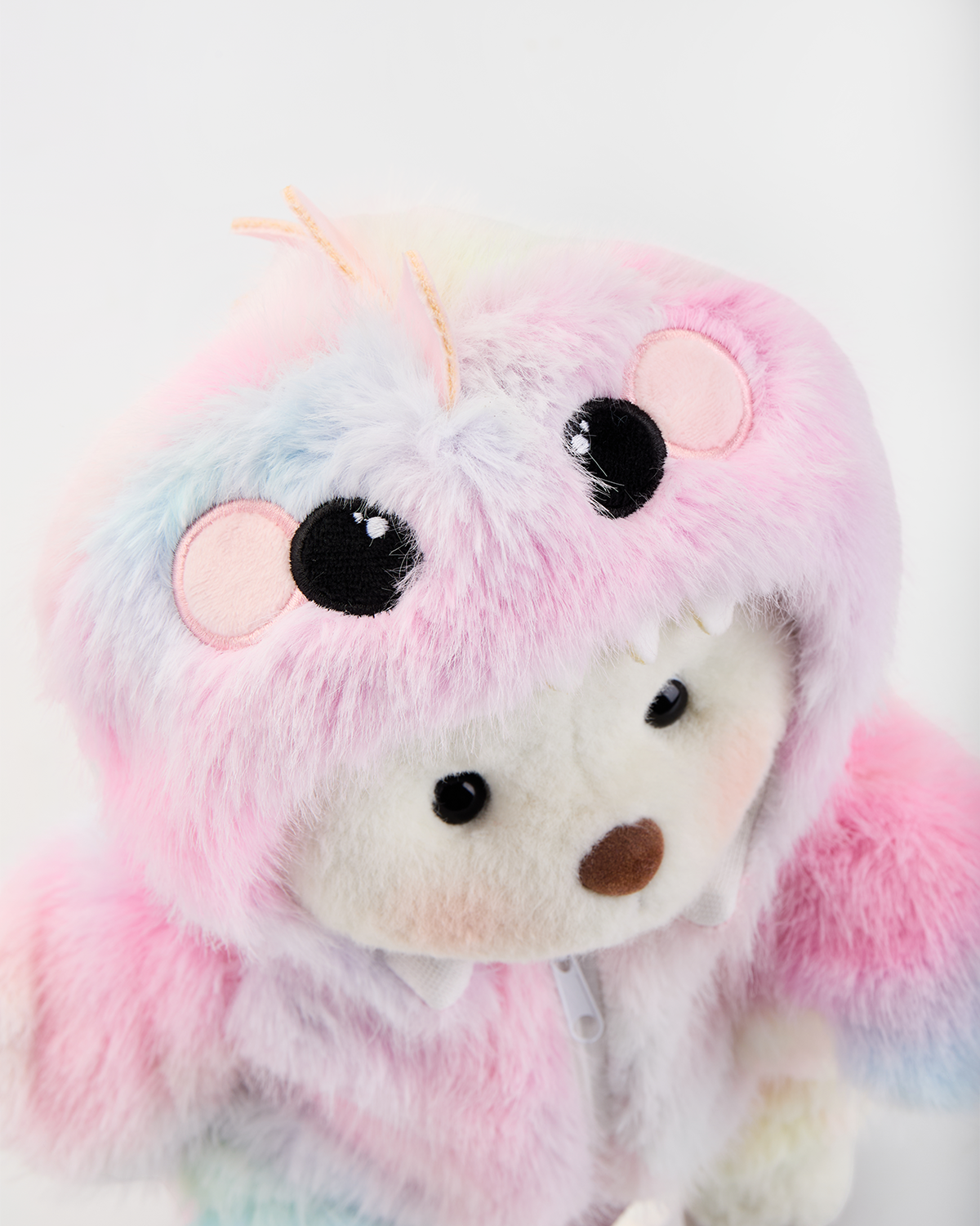 Getahug Rainbow Dino Bear | Handmade Jointed Teddy Bear Gift