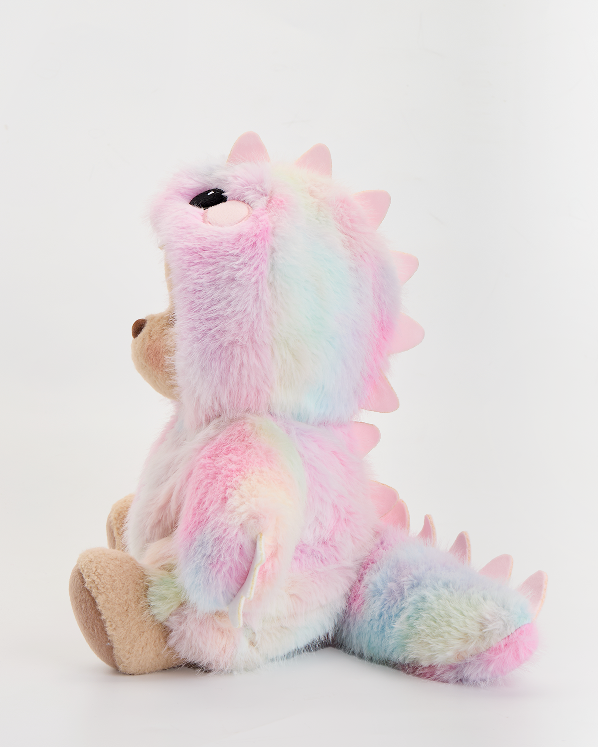 Getahug Rainbow Dino Bear | Handmade Jointed Teddy Bear Gift