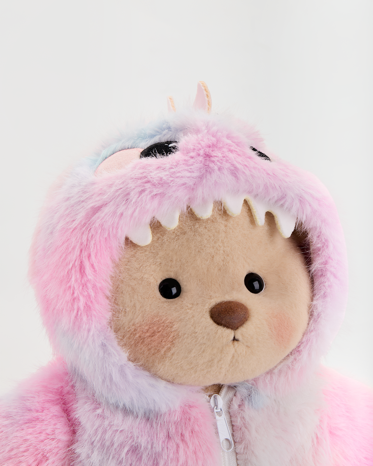 Getahug Rainbow Dino Bear | Handmade Jointed Teddy Bear Gift