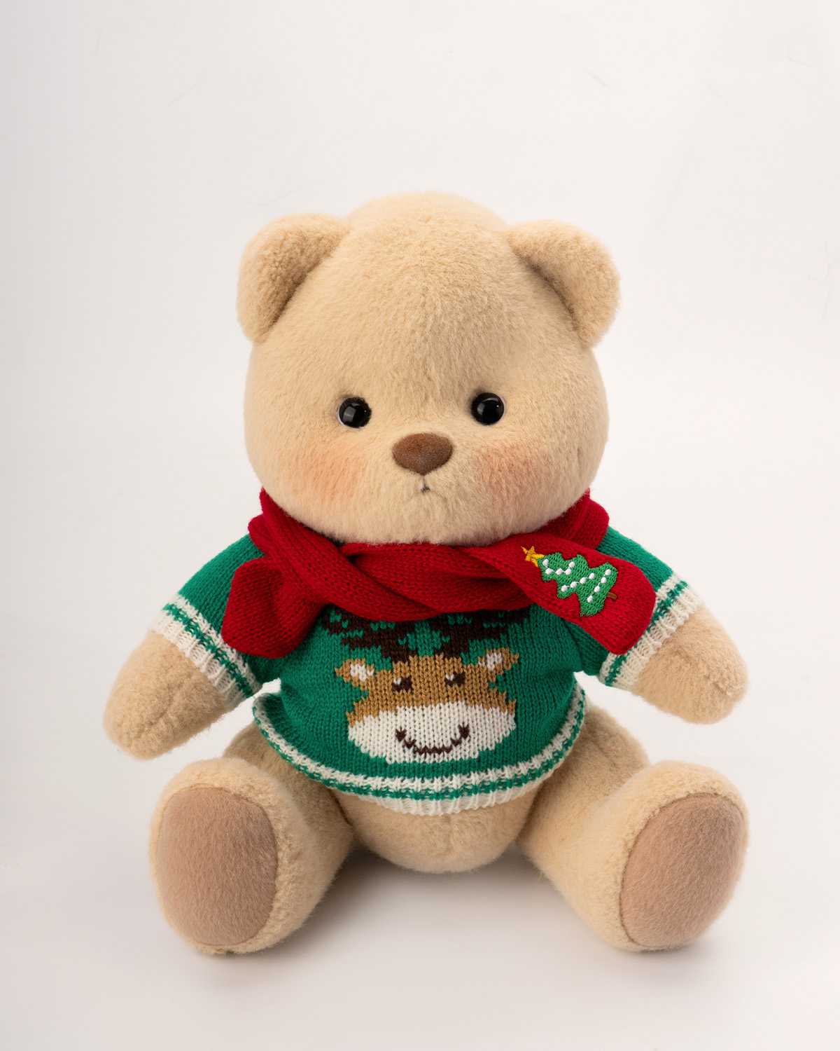 Getahug Green Sweater Bear | Handmade Christmas Gift
