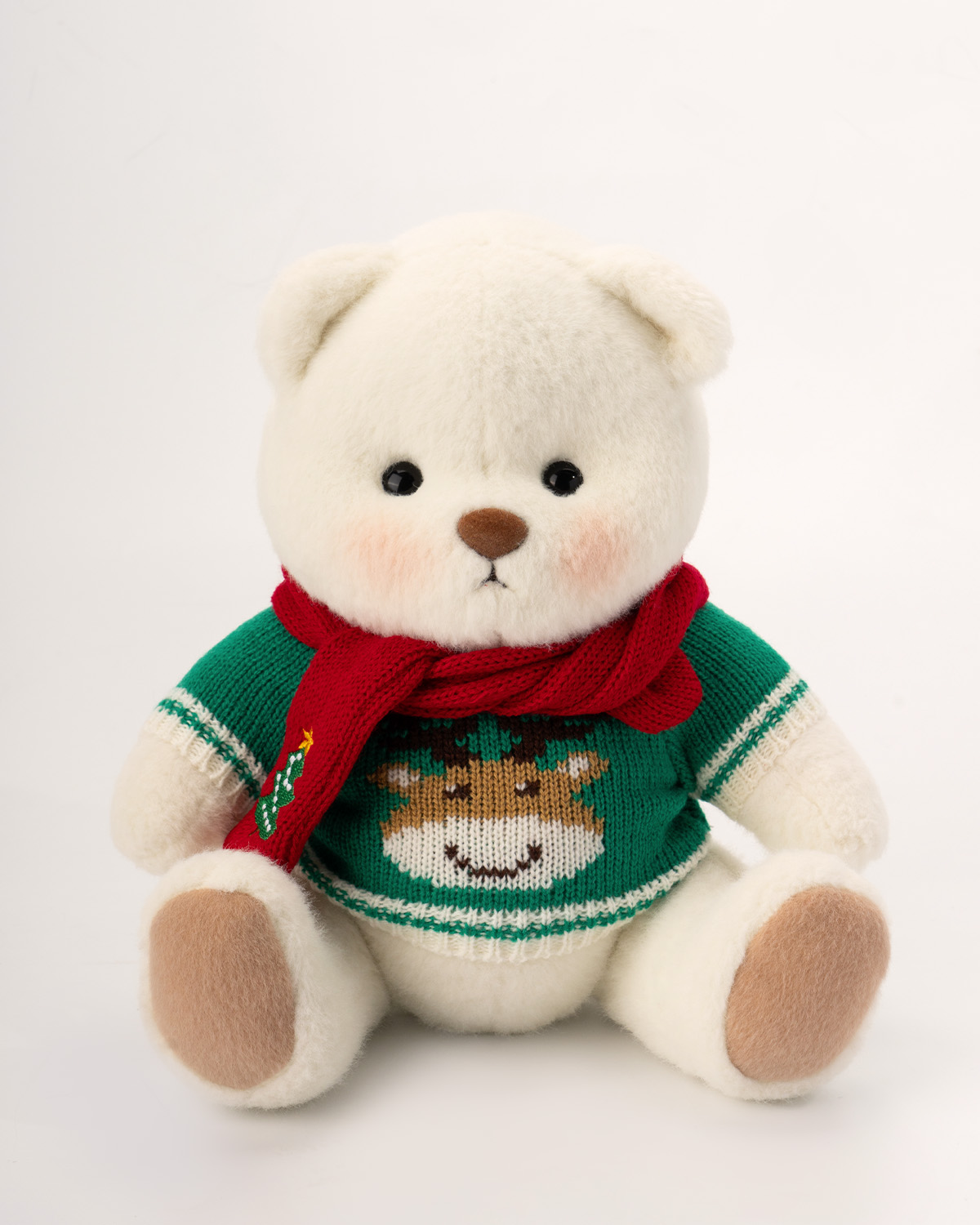 Getahug Green Sweater Bear | Handmade Christmas Gift