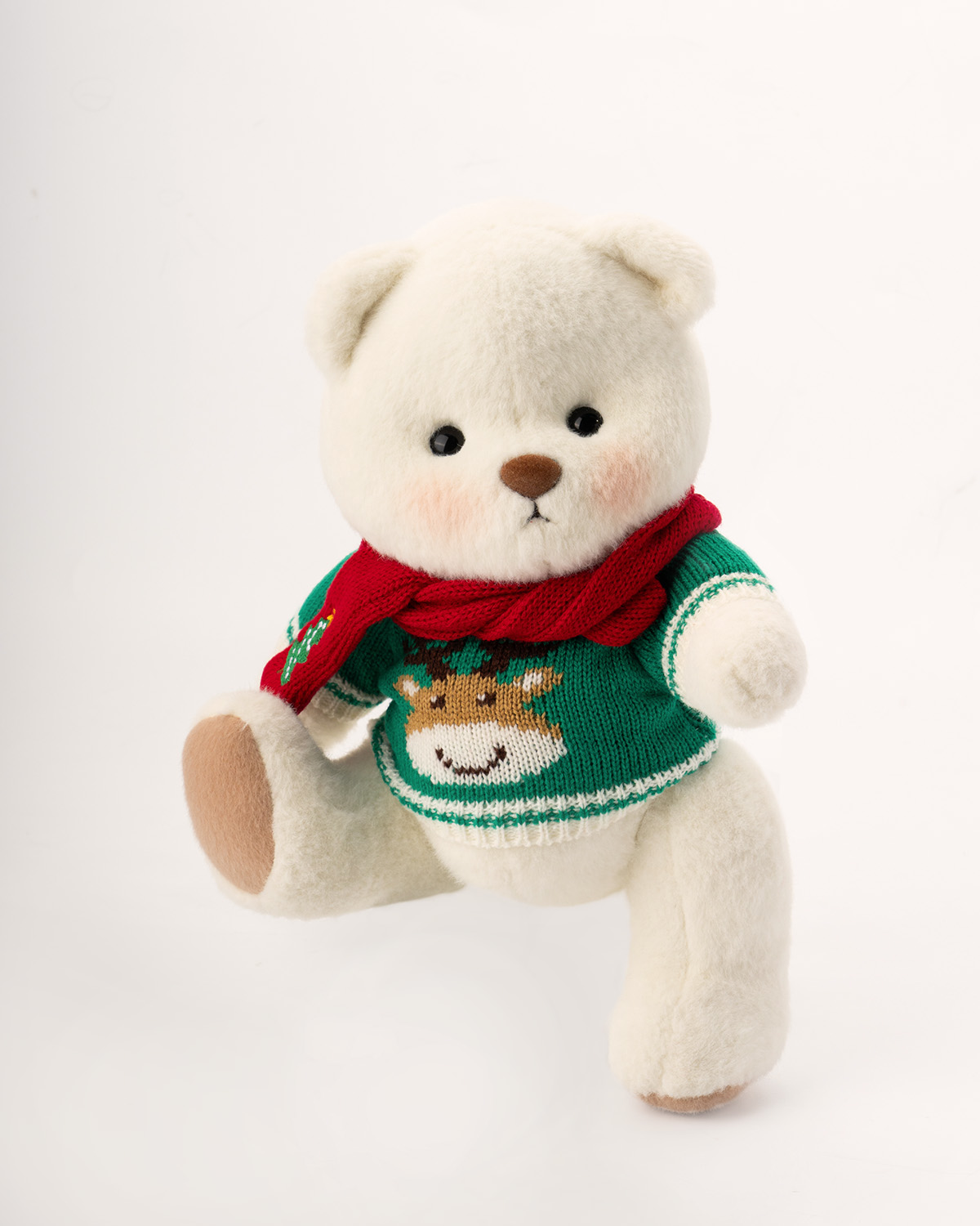 Getahug Green Sweater Bear | Handmade Christmas Gift