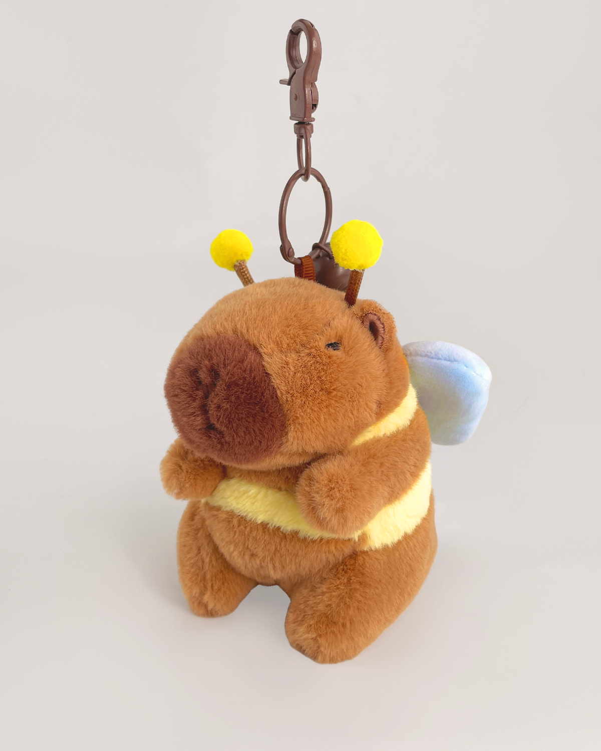 Little Bee Capybara Stuffed Animal Pendant