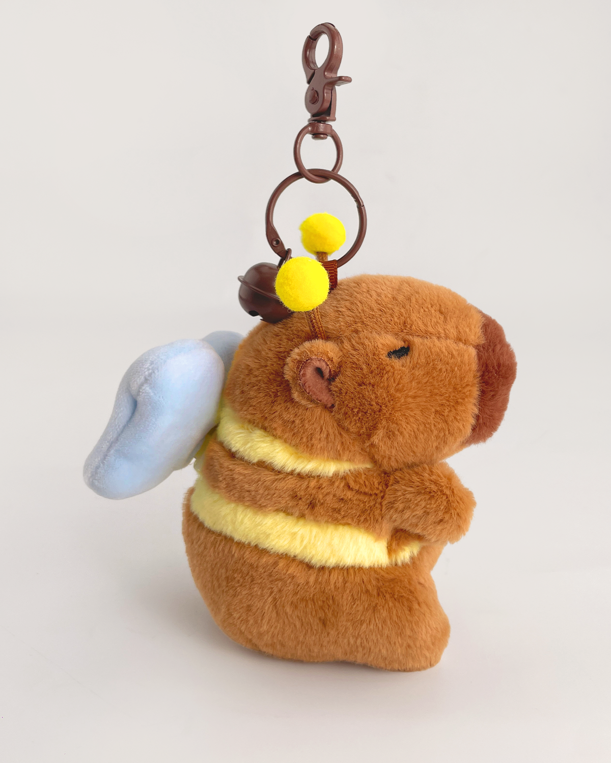 Little Bee Capybara Stuffed Animal Pendant