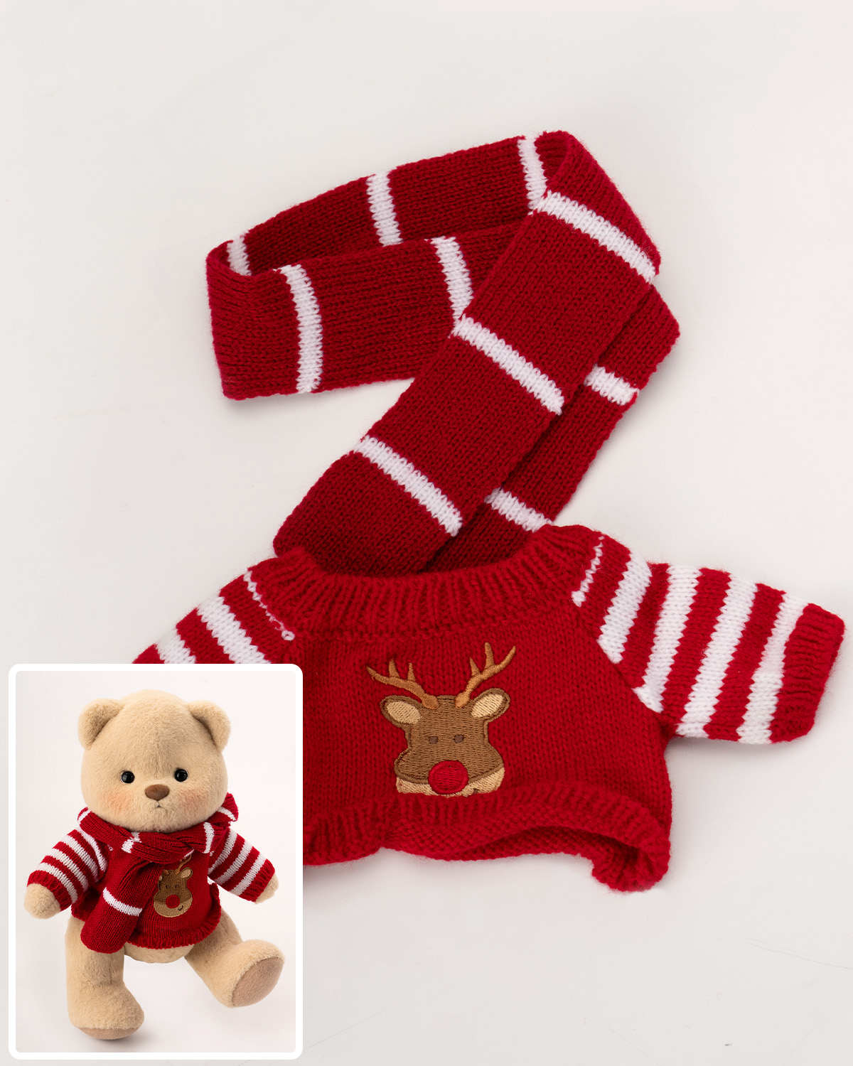Getahug Christmas Gift Collection | Handmade Jointed Teddy Bear Gift