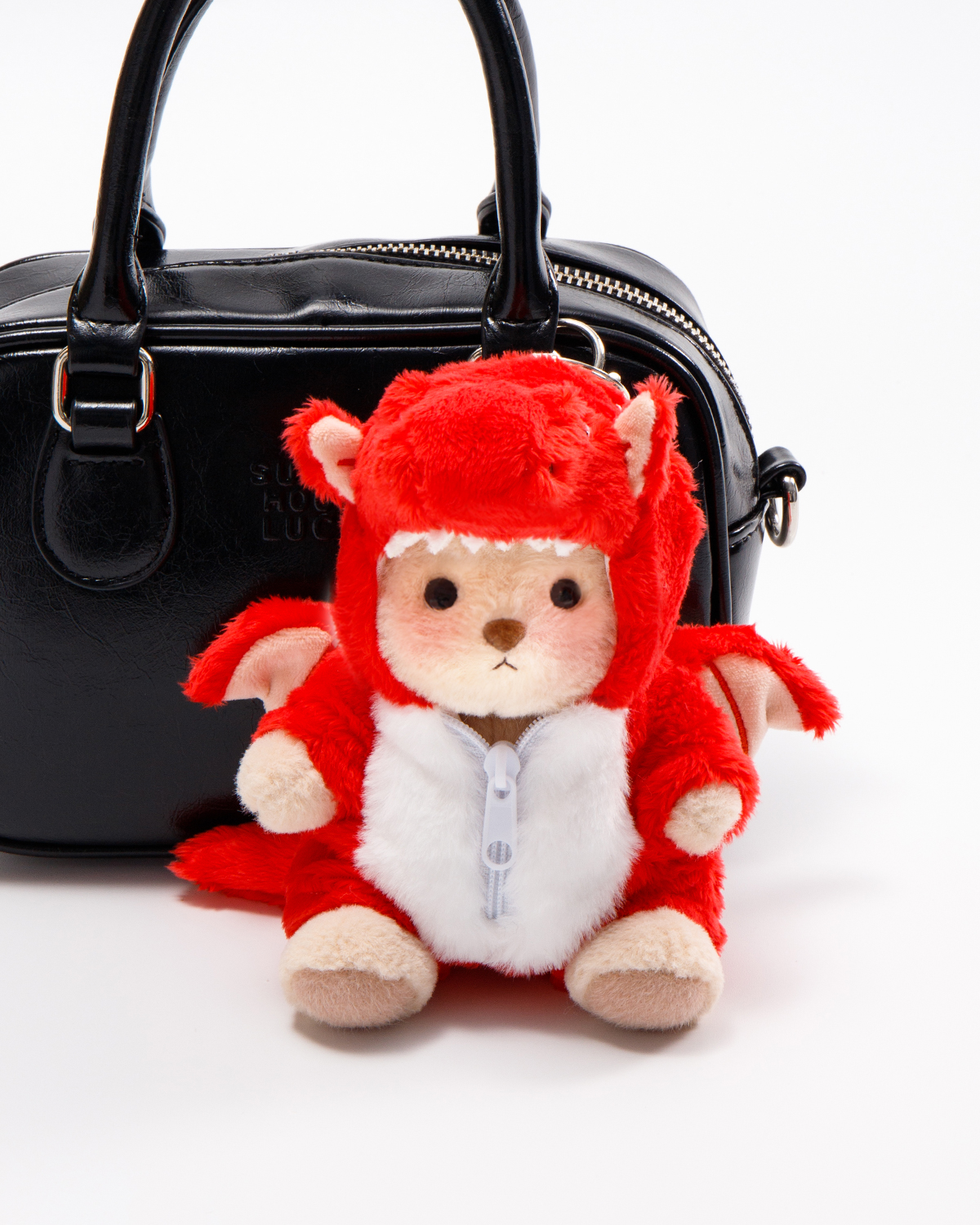 Getahug Jurassic Dino Series Plush Mini Bear Blind Box | 5.9 Inches Bag Charm Keychains Gift