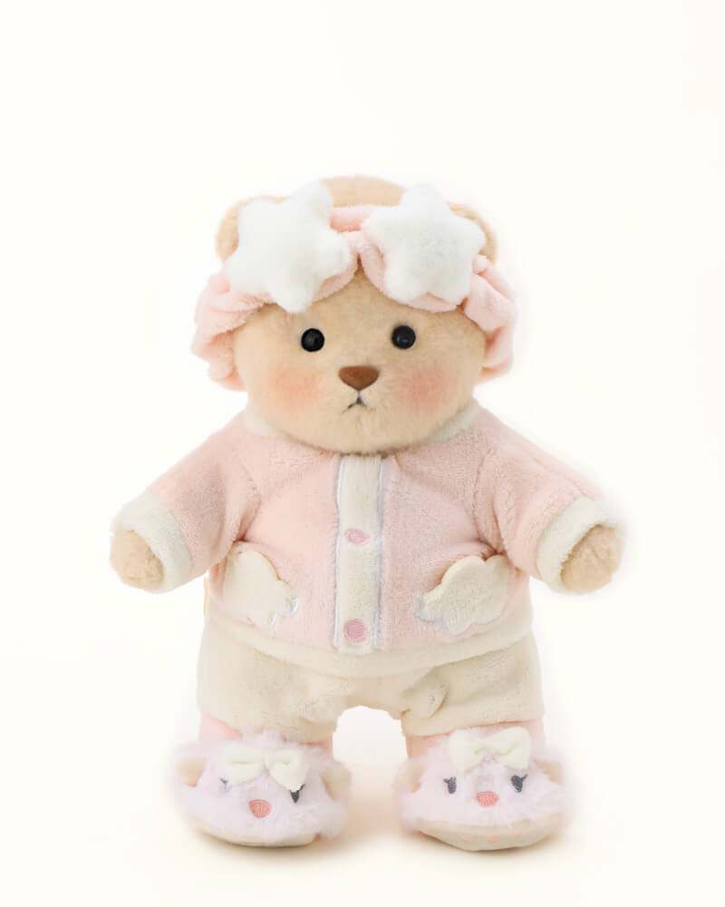 Star Hairband Pajama Set / Handmade Jointed Teddy Bear Gifts, Outfit Only