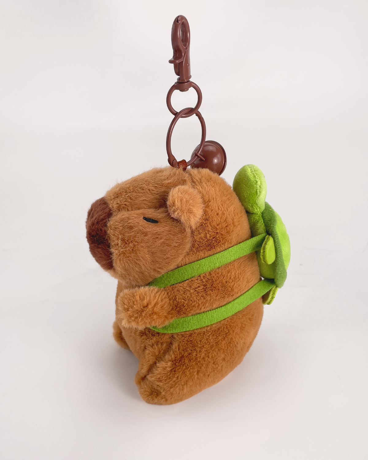 Turtle Capybara Stuffed Animal Pendant