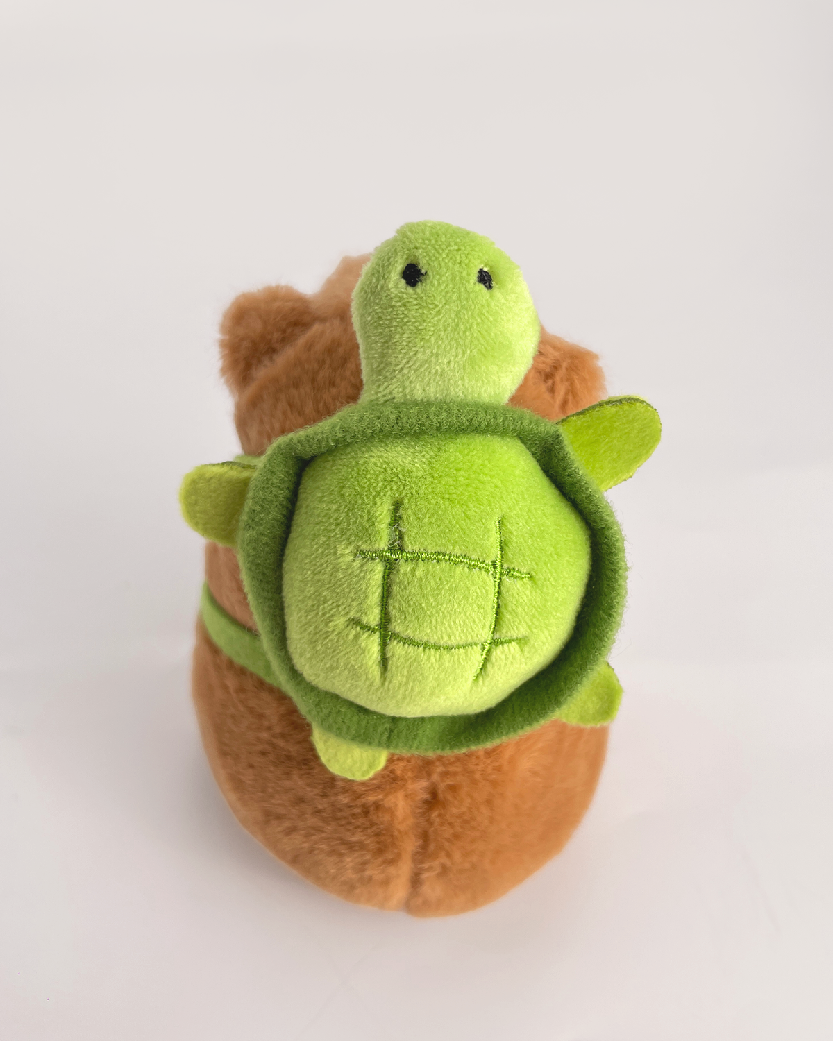Turtle Capybara Stuffed Animal Pendant