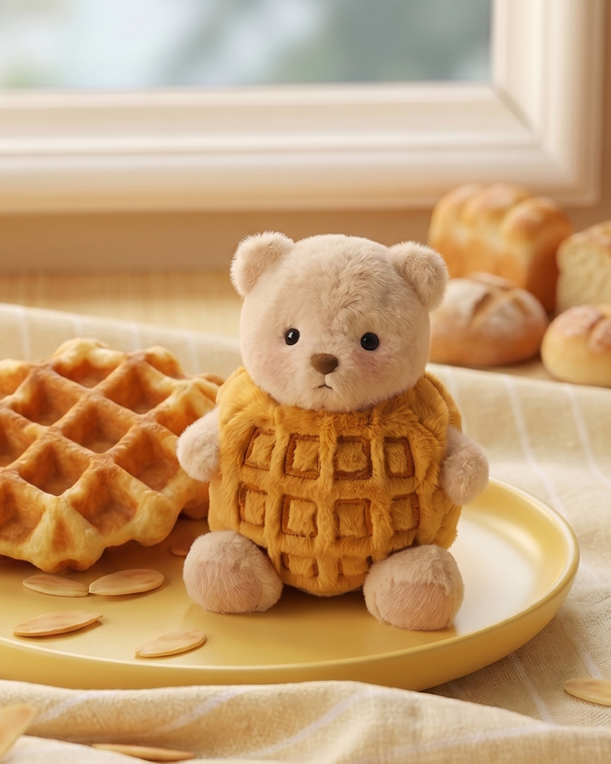 Getahug Sweet Bakery Series Plush Mini Bear Blind Box | 5.9 Inches Pendant Bag Charm Keychain Gift