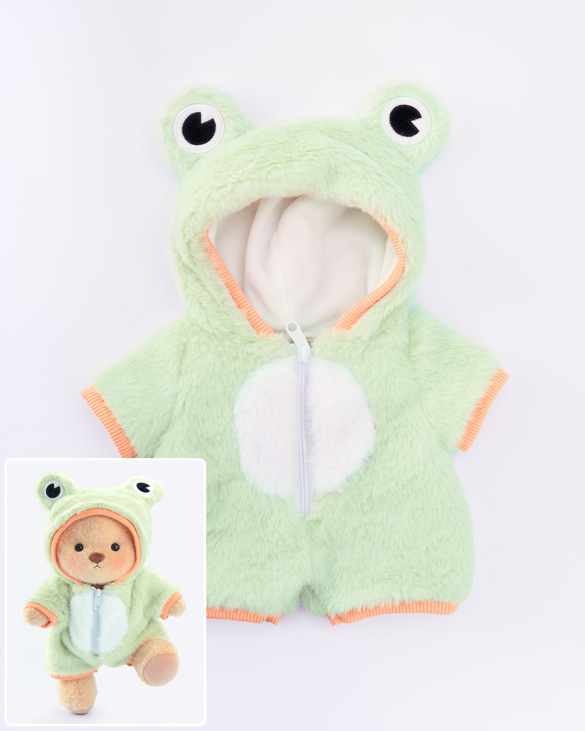 Getahug Furry🐸Frog Bear | Handmade Jointed Teddy Bear Gift