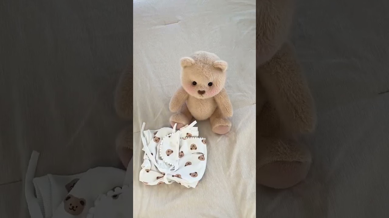 Getahug Teddy Pajamas Bear | Handmade Jointed Teddy Bear Gift