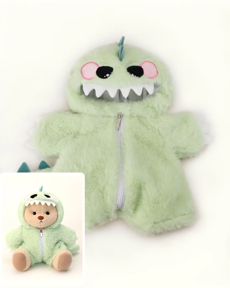 Getahug Furry Dino Bear | Handmade Jointed Stuffed Animal Gift
