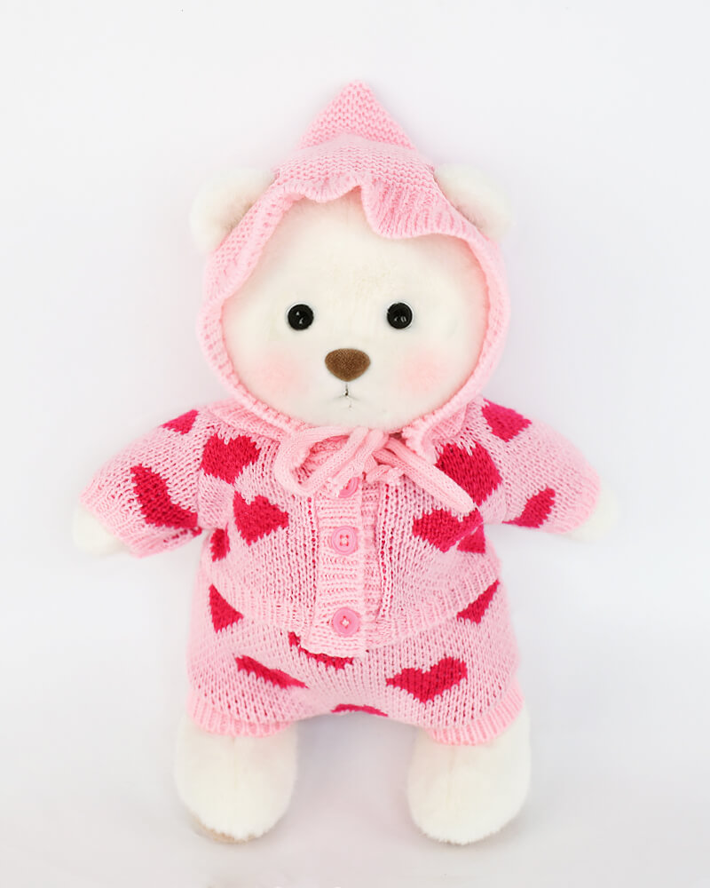 Love Heart Sweater Bear | Handmade Teddy Bear Gifts-Getahug