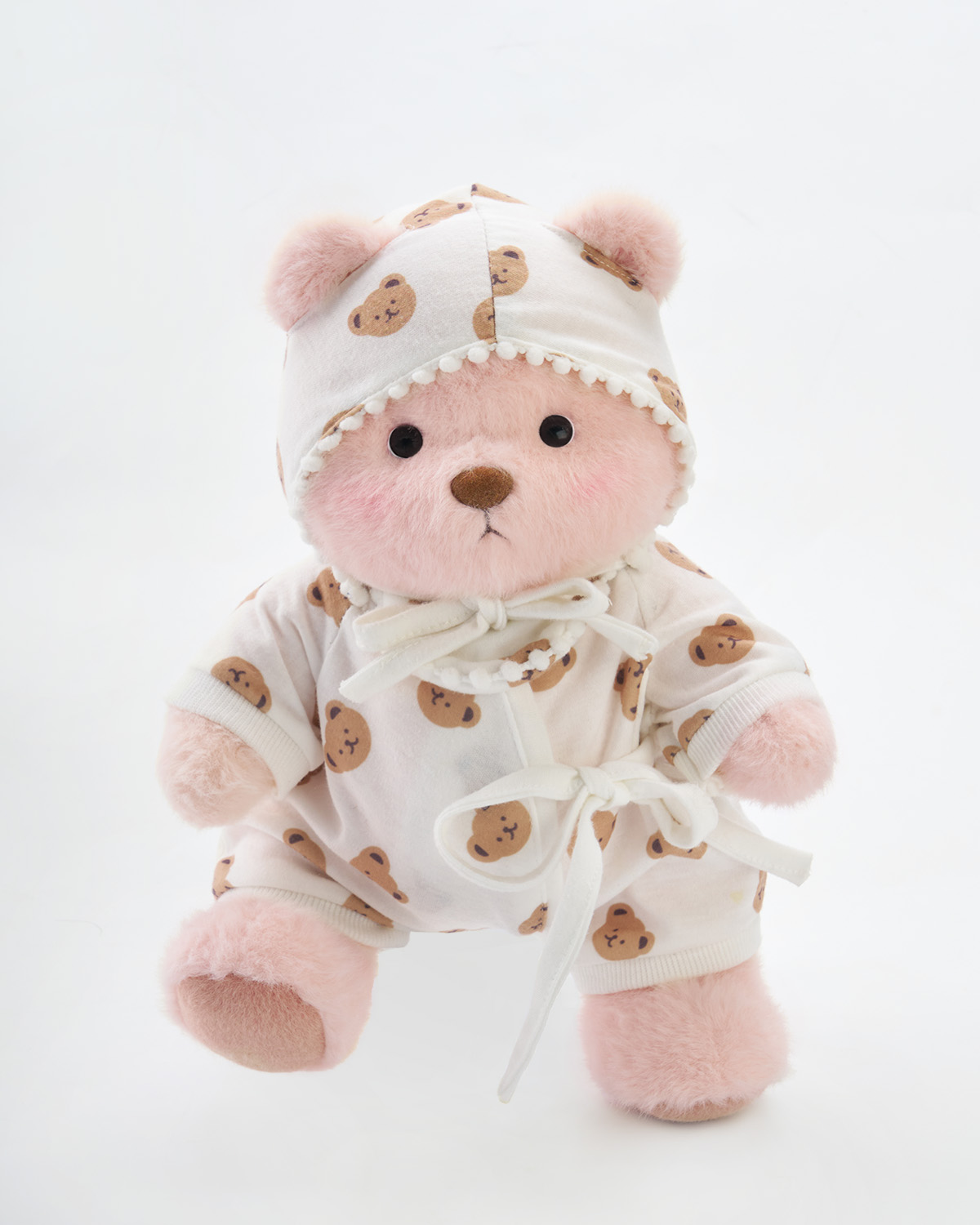 Getahug Pajamas Pink Bear | Handmade Jointed Teddy Bear Gift