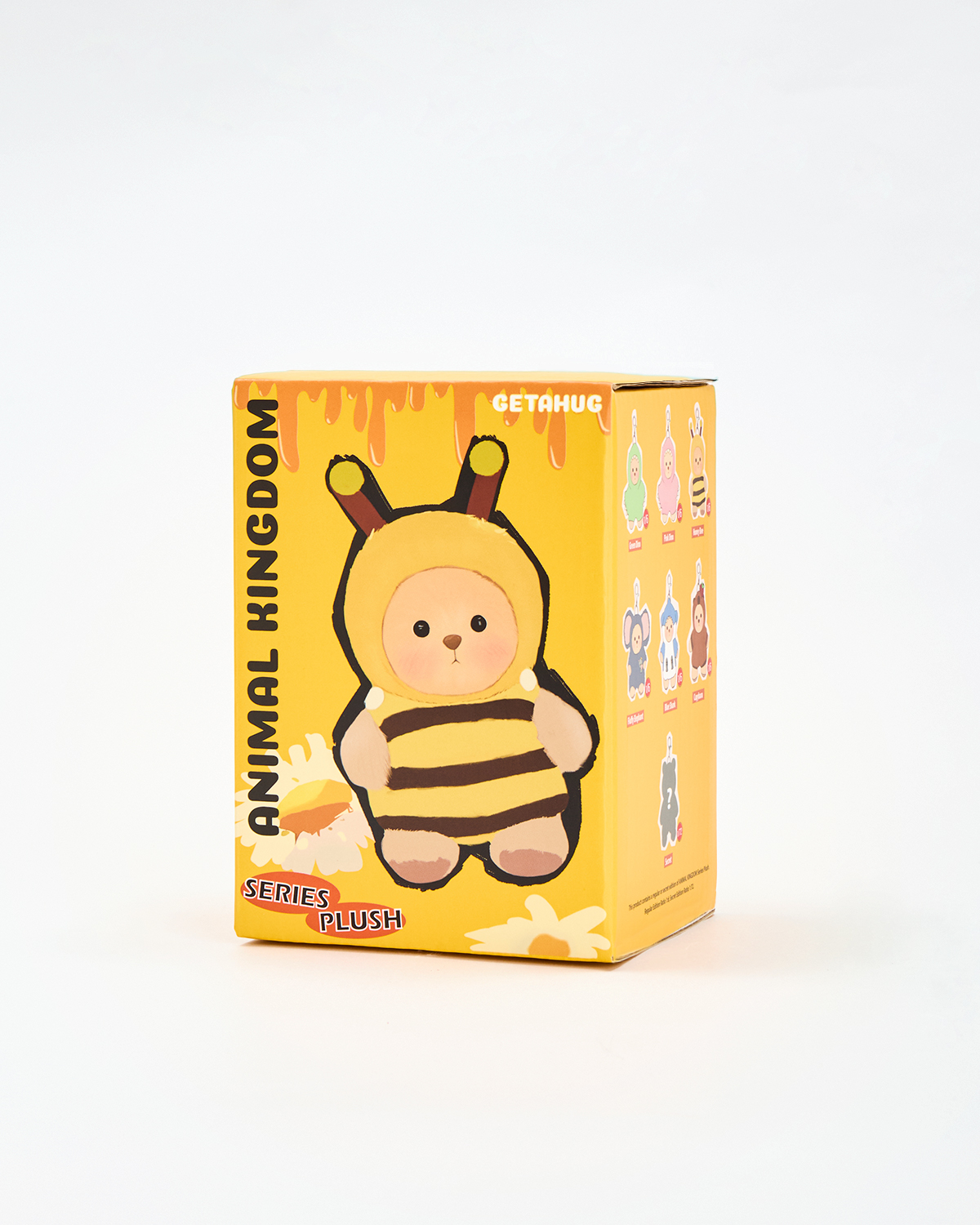 Getahug Animal Kingdom Series Mini Bear Blind Box | 5.9 Inches Plush Pendant Keychain Bag Charm