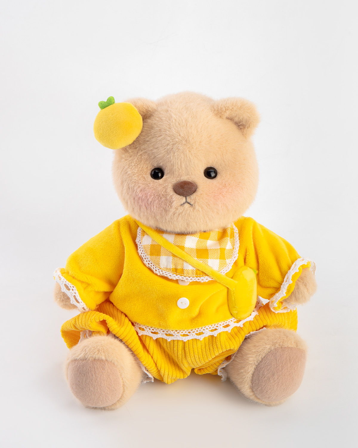 Getahug🍊Orange Bear | Handmade Jointed Teddy Bear Gift