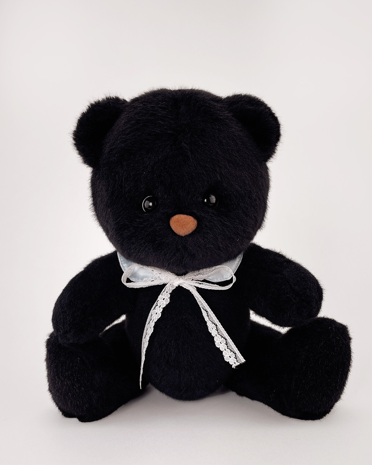 Teddy Bear's Lace Bow Blue Ribbon | Teddy Bear Clothes
