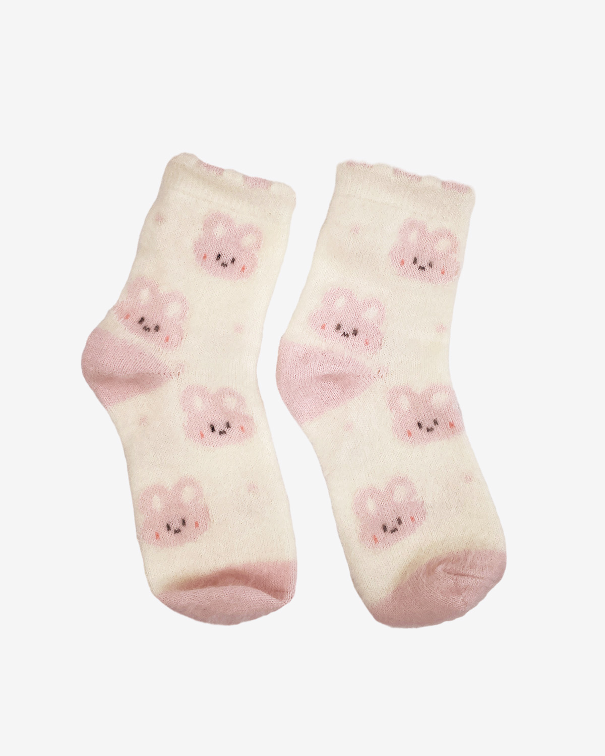 Pink Bunny Socks