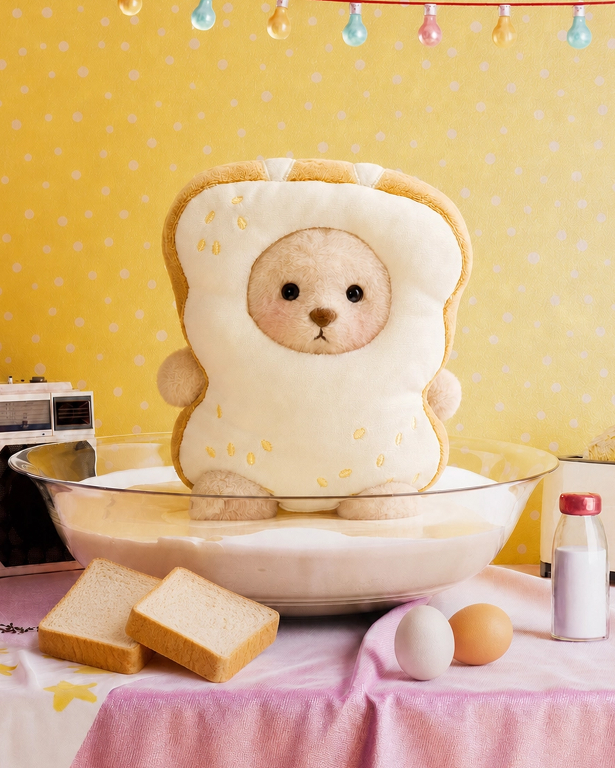 Getahug Sweet Bakery Series Plush Mini Bear Blind Box | 5.9 Inches Pendant Bag Charm Keychain Gift