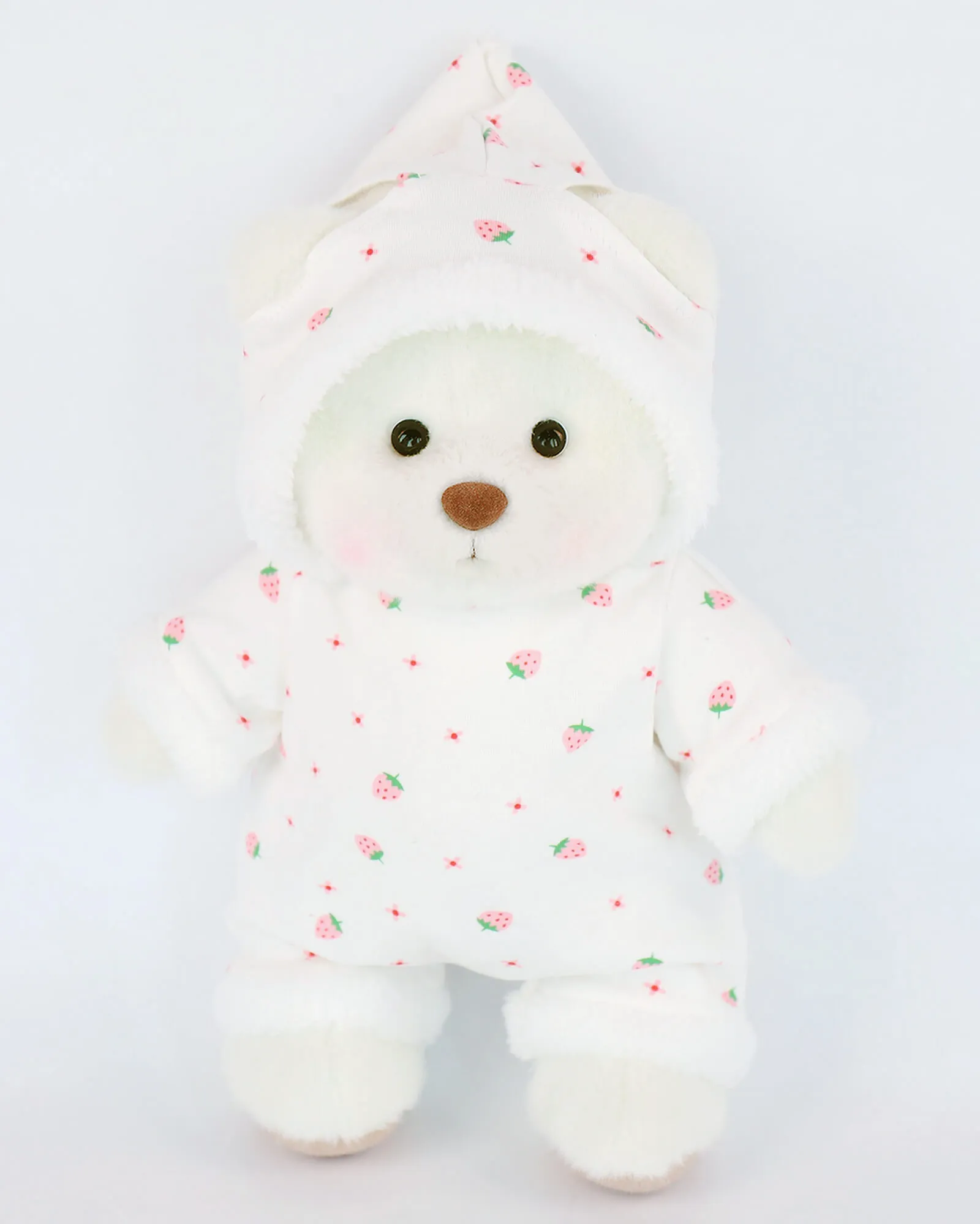 White Strawberry Set(Outfit Only) | Teddy Bear Clothes