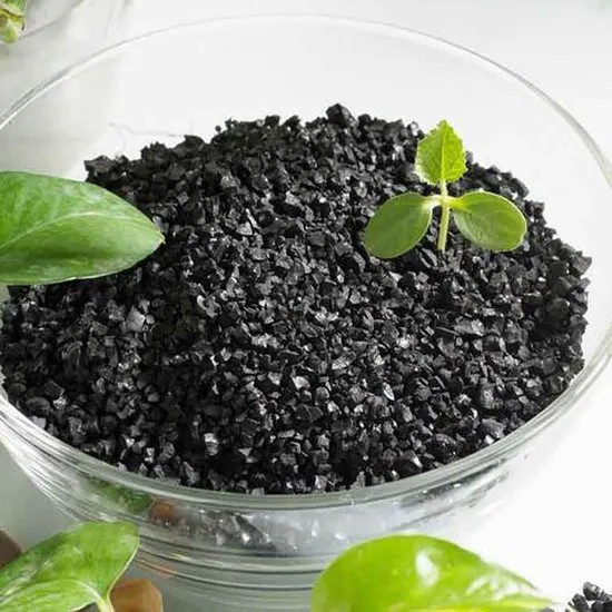 Manufacturer Factory Price 98% Flakes High Purity CAS No 1415-93-6 Black Powder Organic Fertilizer Humic Acid From Leonardite