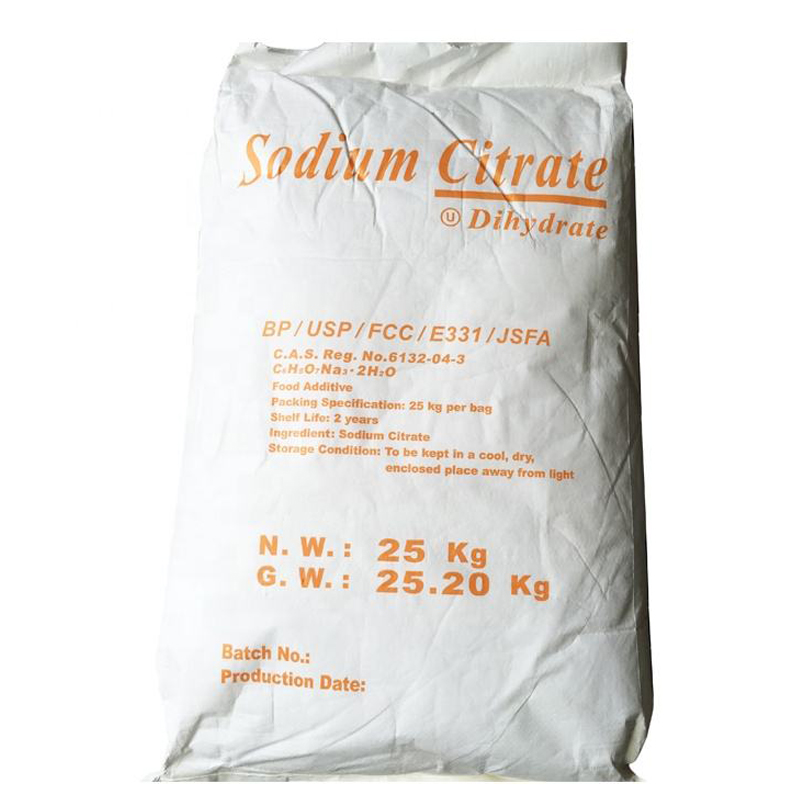 Manufacturer Price High Quality Food Grad Sodium Citrate /Trisodium Citrate Dihydrate CAS 6132-04-3