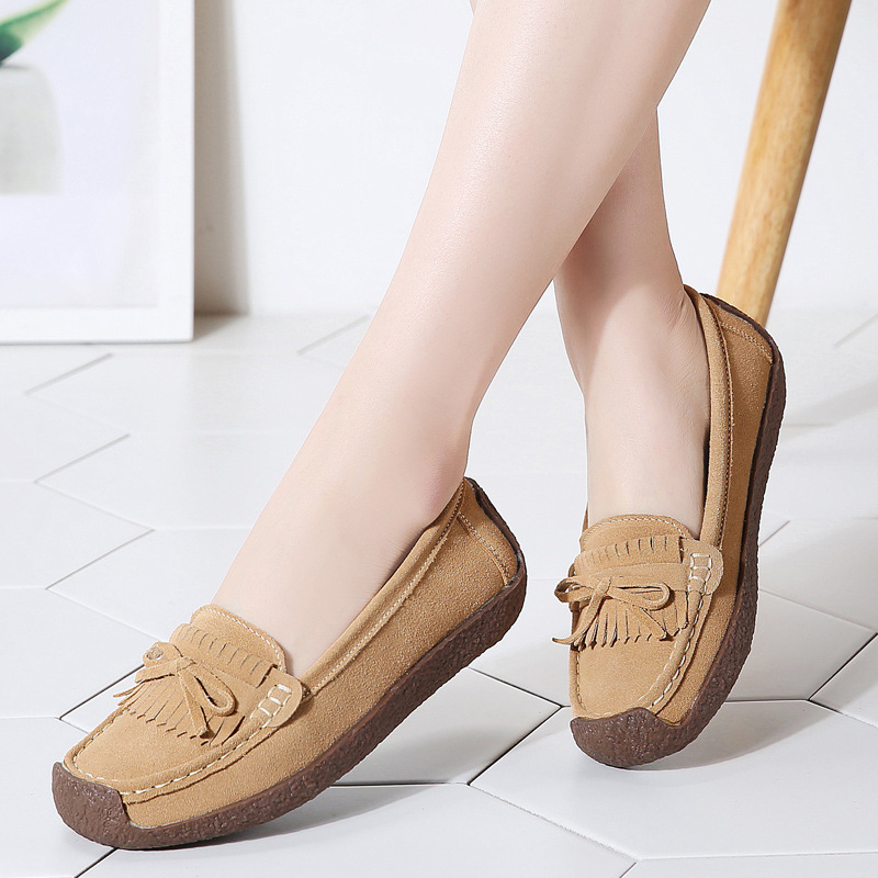 Wild Beef Tendon Flat Bottom Shoes