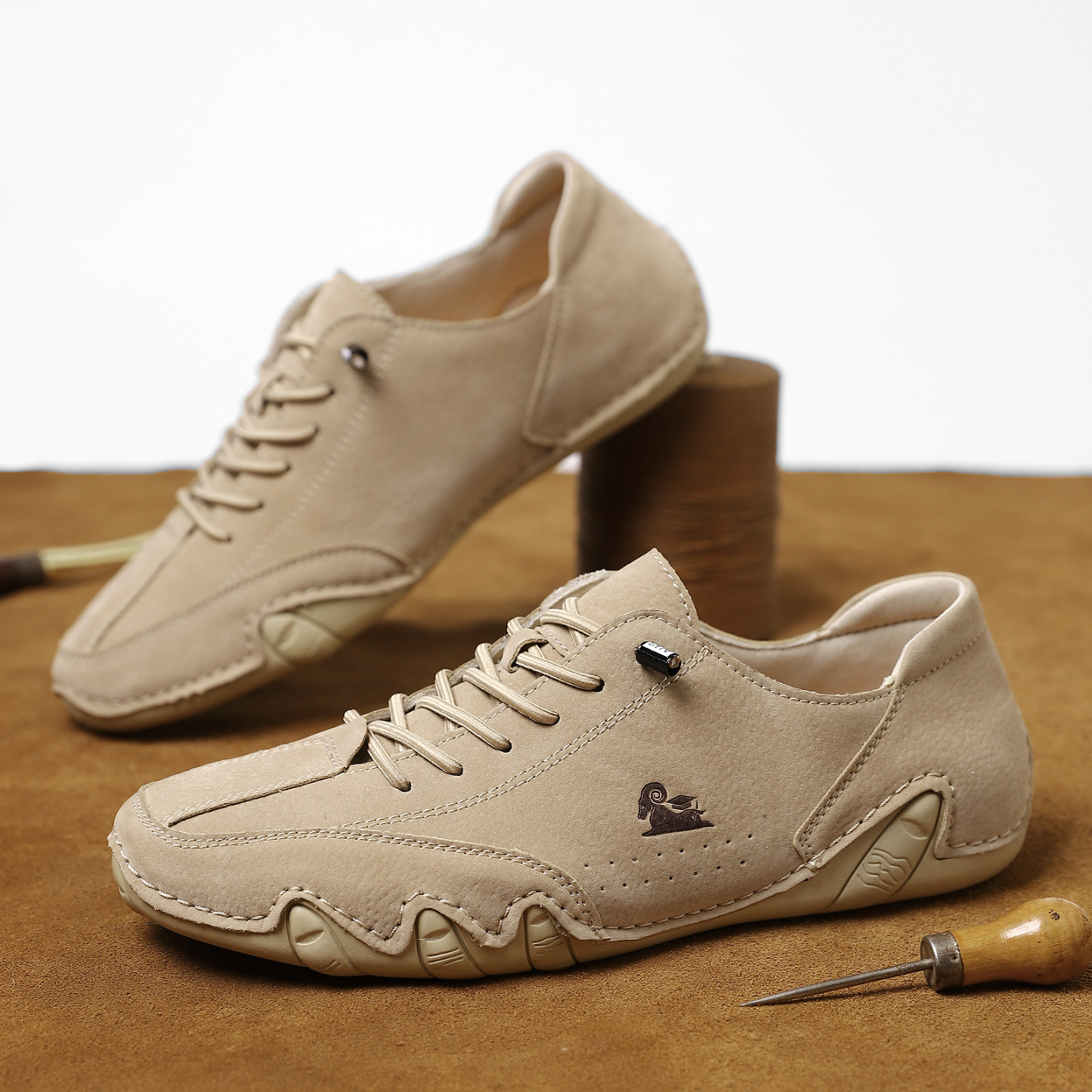 Unisex Comfort Oxfords Plus Size Handmade Orthopedic Shoes
