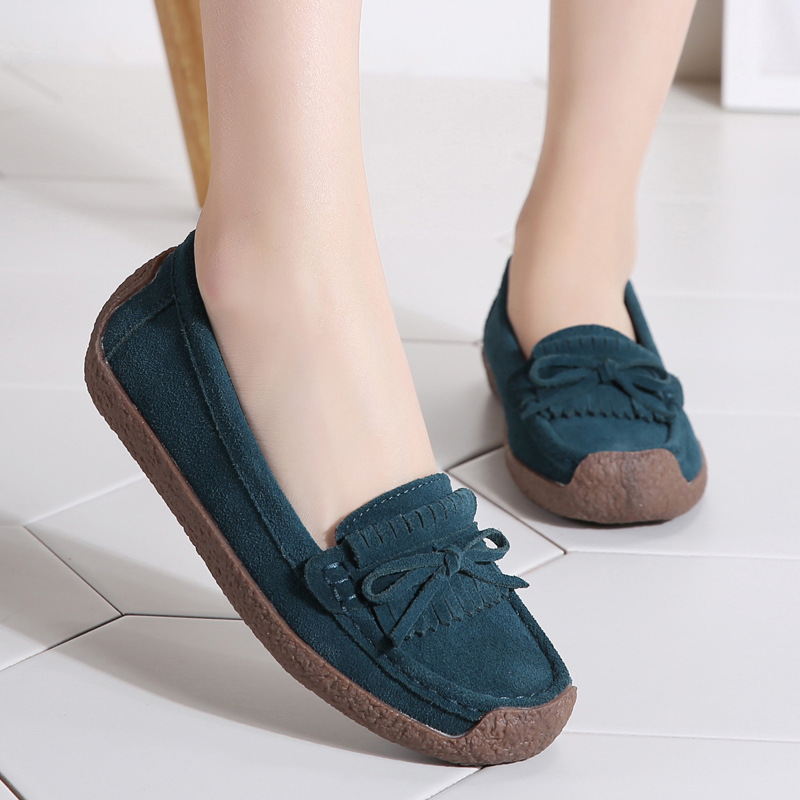 Wild Beef Tendon Flat Bottom Shoes