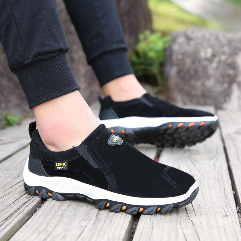 Men Slip-on Premium Suede Orthopedic Shoes