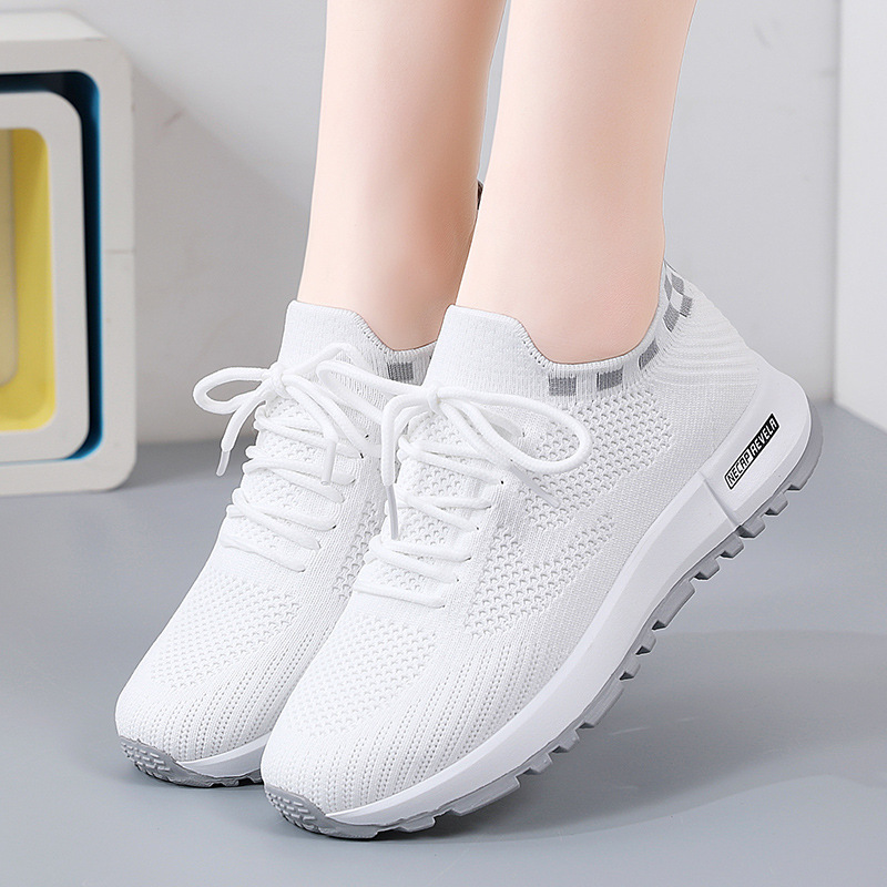 Orthopedic Women Sneaker Breathable Arch Cushion Lightweight Running Shoes
