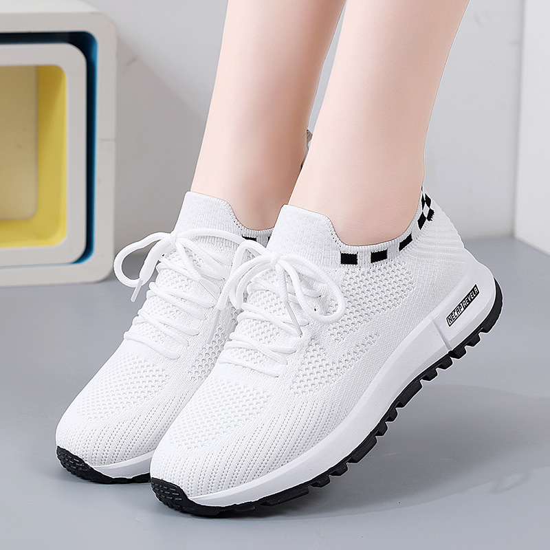Orthopedic Women Sneaker Breathable Arch Cushion Lightweight Running Shoes