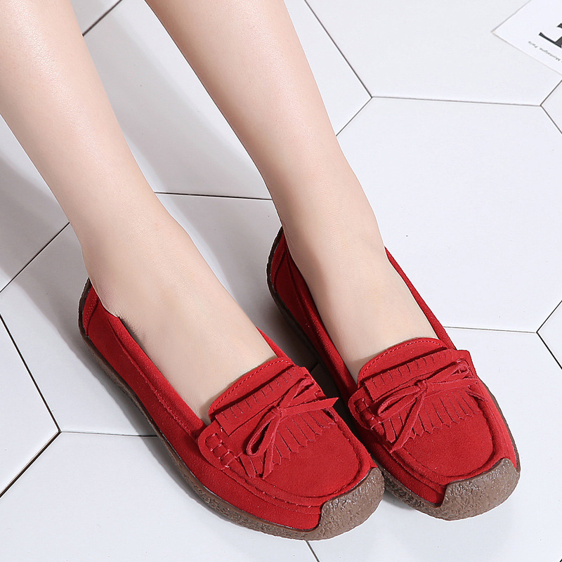 Wild Beef Tendon Flat Bottom Shoes