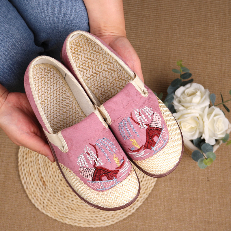 Fisherman Shoes Women's 2023 Spring and Summer New Women's Slip-on Shoes