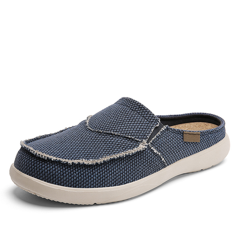 Men's Canvas Arch Support Slippers