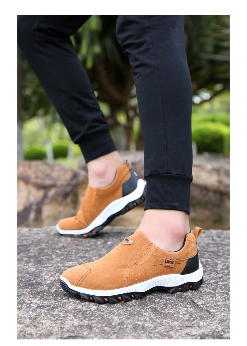 Men Slip-on Premium Suede Orthopedic Shoes