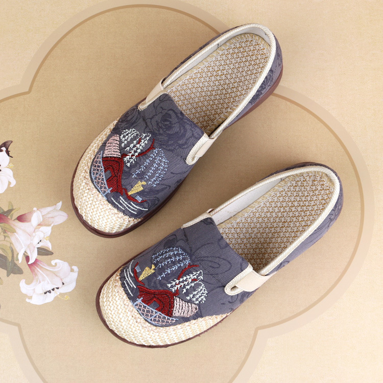 Fisherman Shoes Women's 2023 Spring and Summer New Women's Slip-on Sho