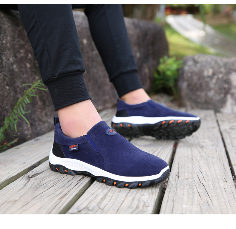 Men Slip-on Premium Suede Orthopedic Shoes