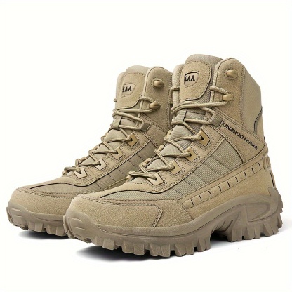 Men's Tactical Hiking Non-slip Boots Outdoor Camping Shoes