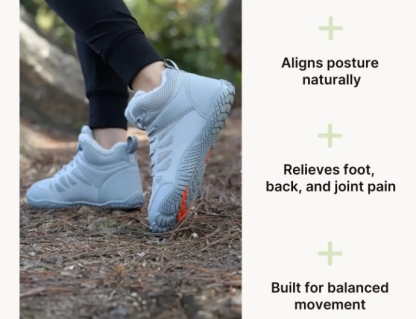  Warm and water-repellent barefoot shoes