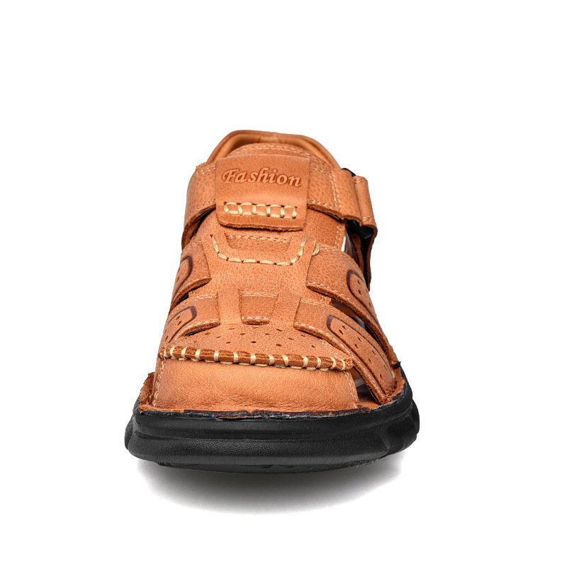 Men's Genuine Leather Summer Sandals