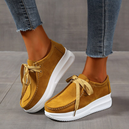 Stylish Thick Suede Shoes