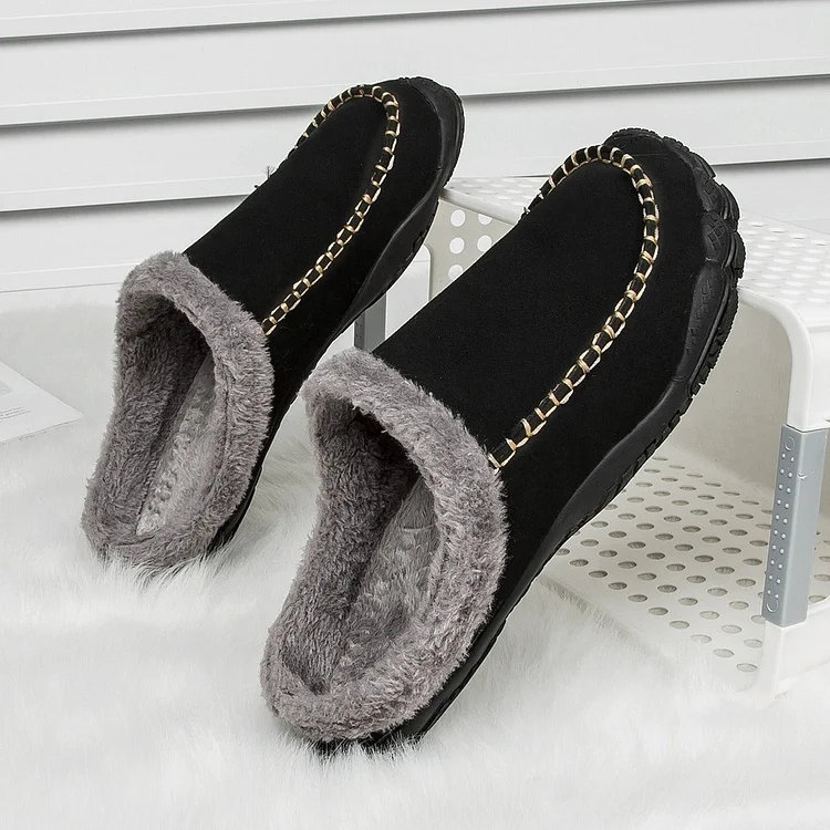 Men Winter Orthopedic Barefoot Slippers Premium Arch Support Plantar Fasciitis Slippers