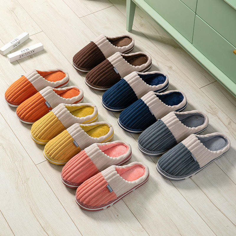Women Fur Cute Slippers Winter Home Footwear