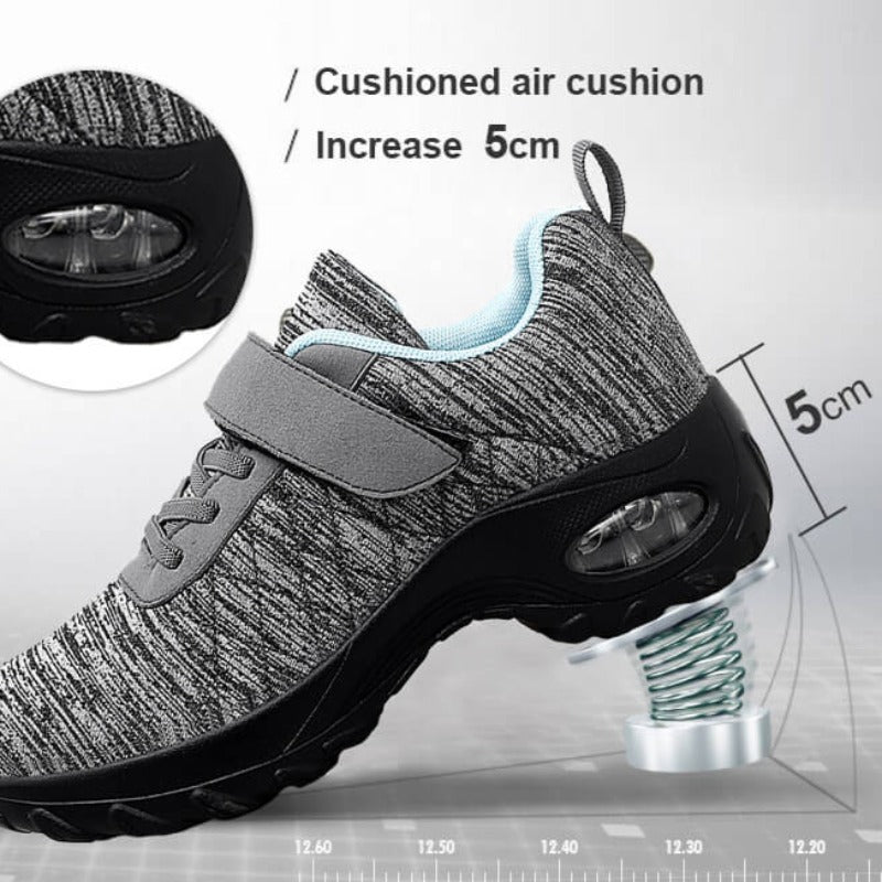 Women Orthopedic Shoes Comfort Pain Relief Air Cushioning Elastic Anti-Slip Shoes