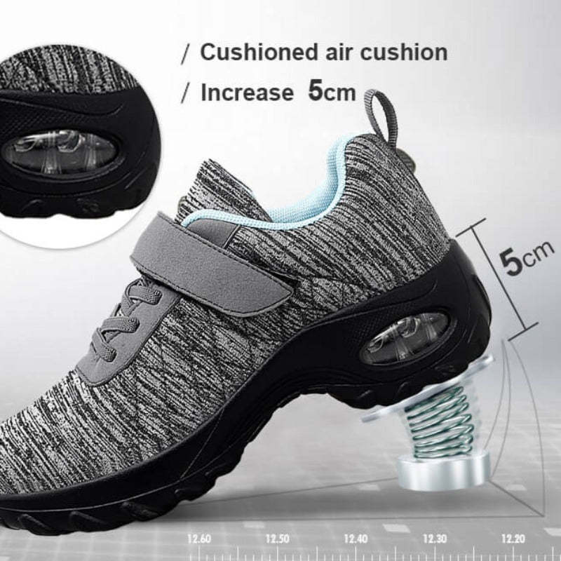 Women Orthopedic Shoes Comfort Pain Relief Air Cushioning Elastic Anti-Slip Shoes