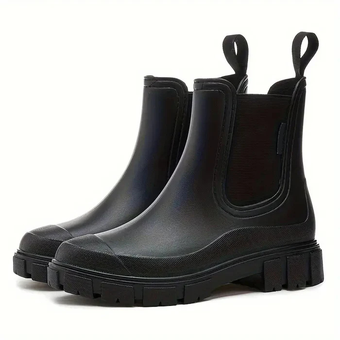 Trendy Waterproof Rain Boots